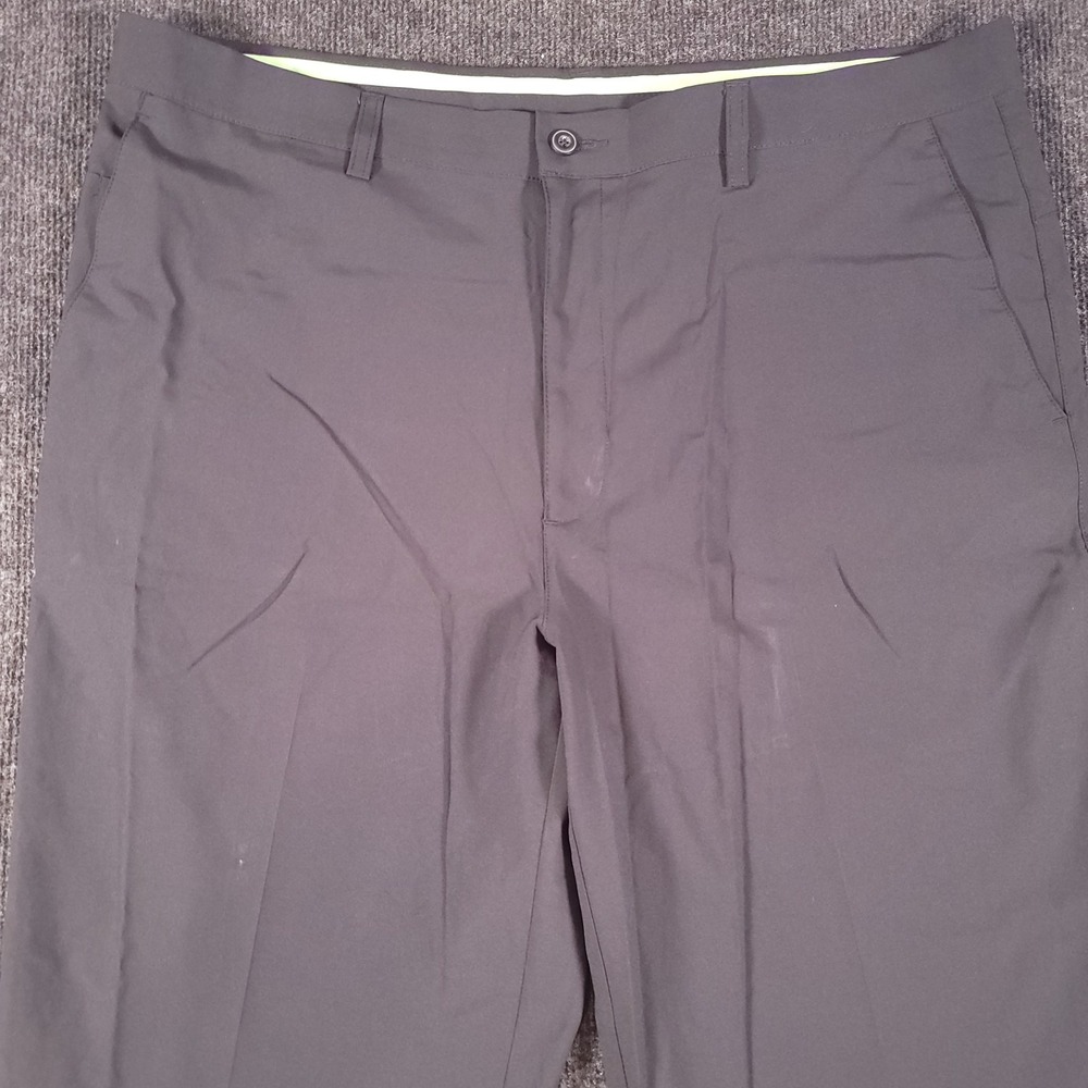 PGA Tour Pro Series Golf Pants Mens 38x30 Black Stretch Performance - Picture 3 of 11